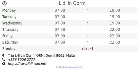 lidl triq amery snc.